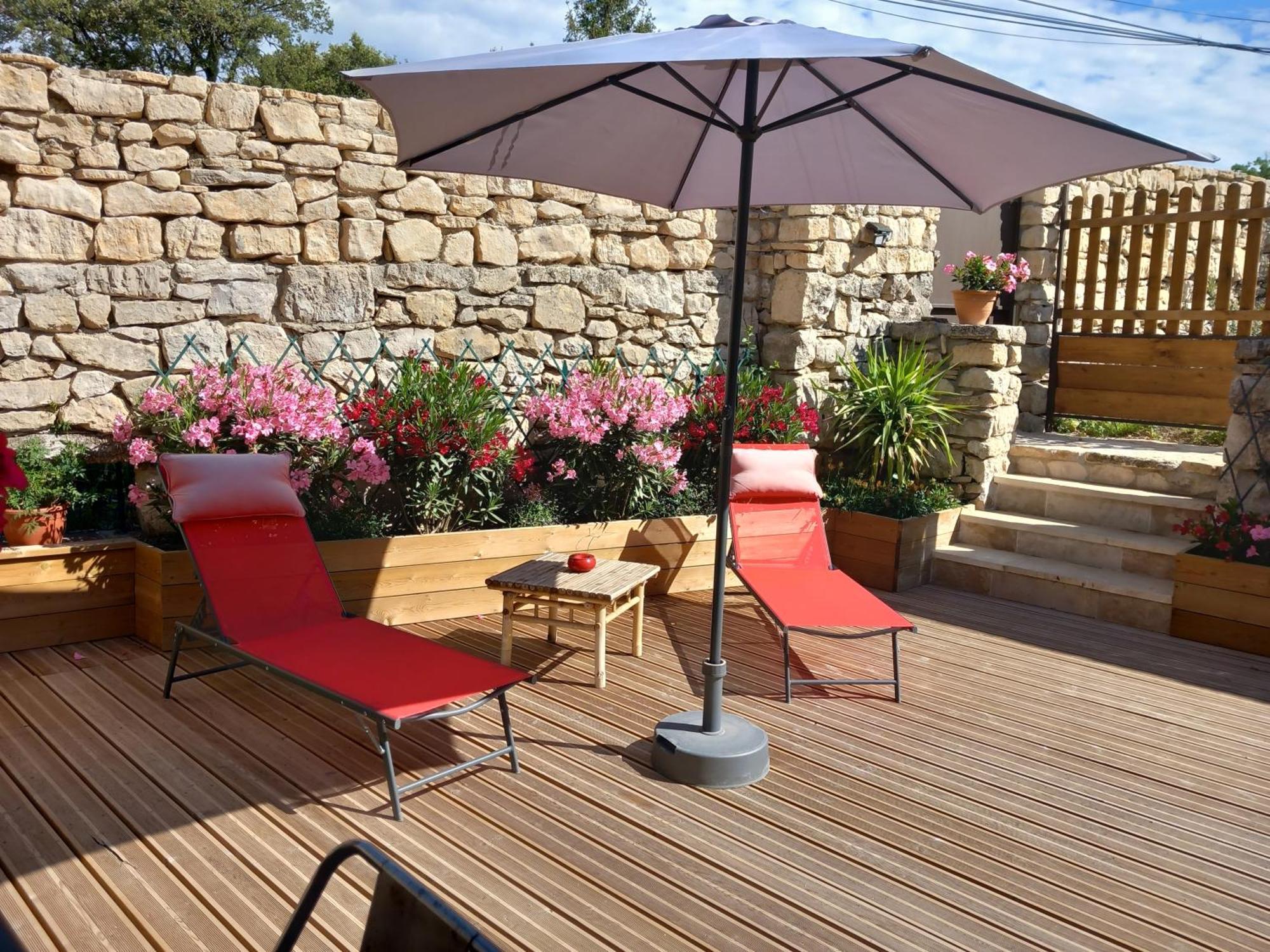 Chez Daniele Chambre Avec Jacuzzi Et Terrasse Privee Murs  Екстер'єр фото
